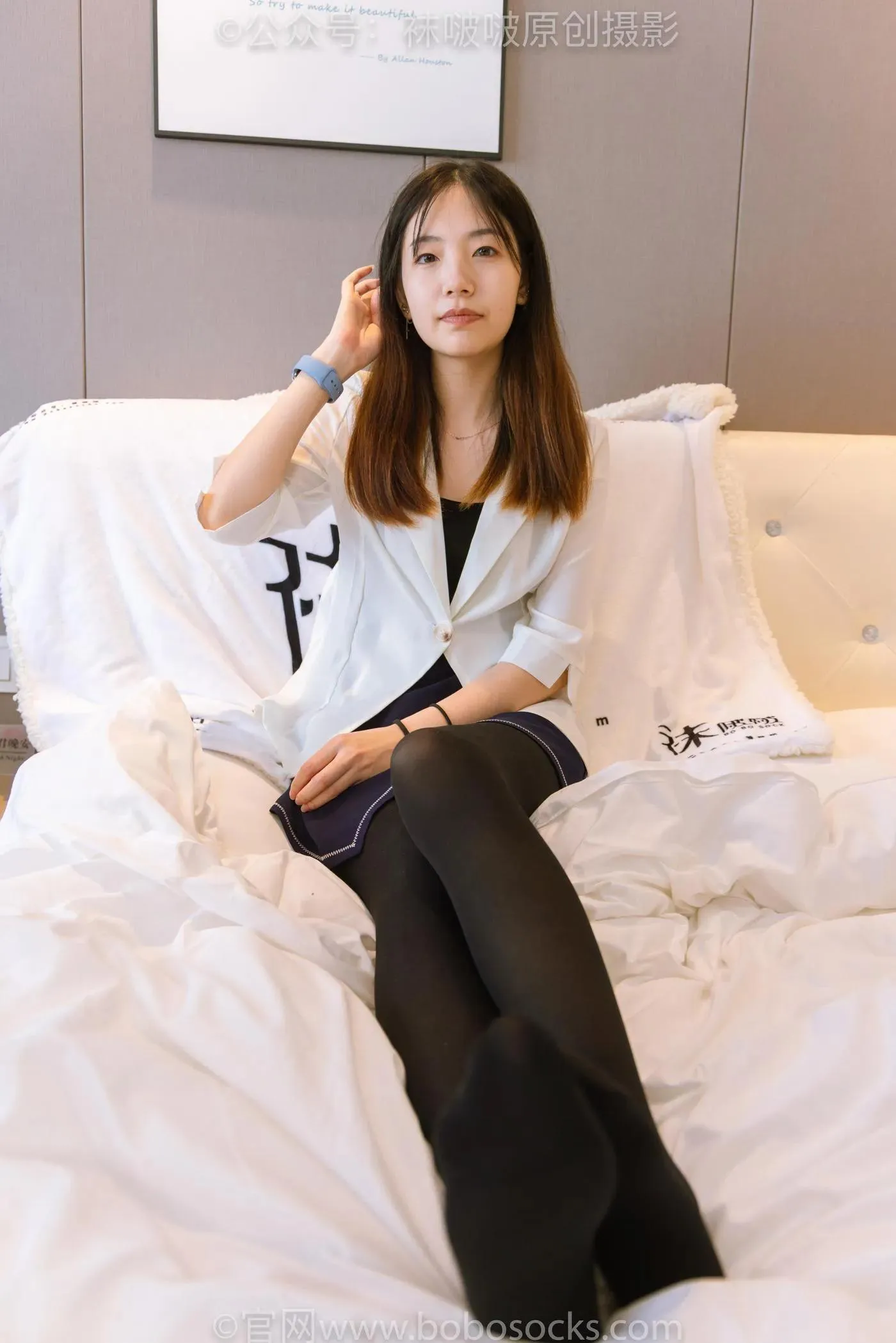 [BoBoSocks袜啵啵]NO.150 小甜豆-高跟鞋、厚黑丝 [140P]插图9